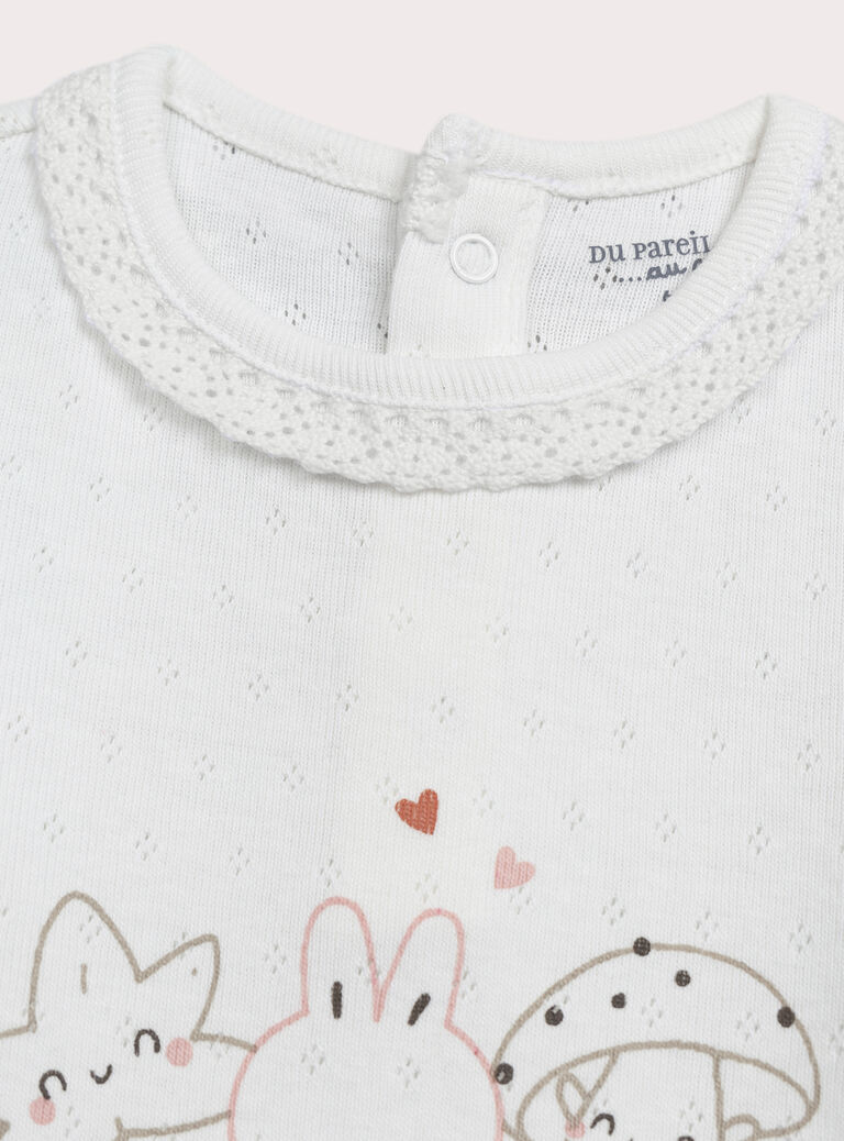 White BODYSUIT XOU2BOD1 / 25WF0361BOD000