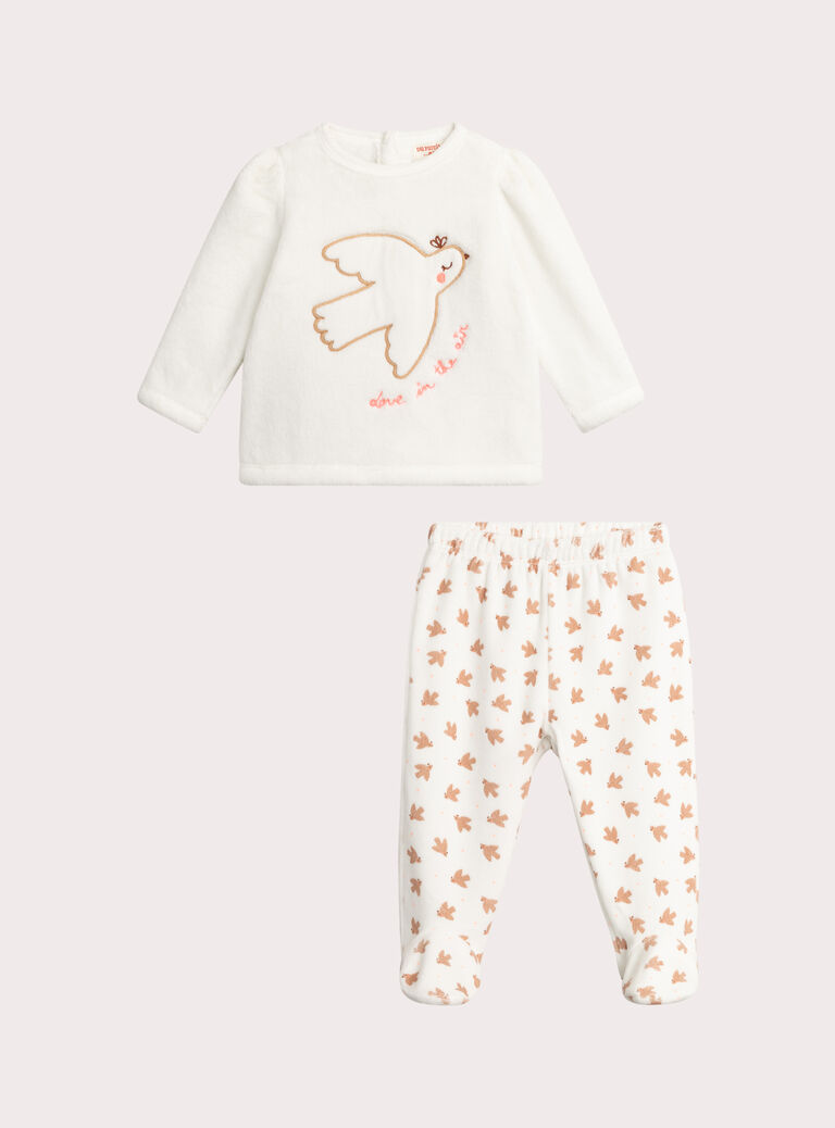 Off white PYJAMA VEFIPYJVOL / 24WH1391PYJ001