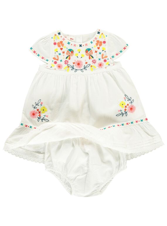 Baby girls' dress CIFRIROB4 / 18SG09H3ROB000