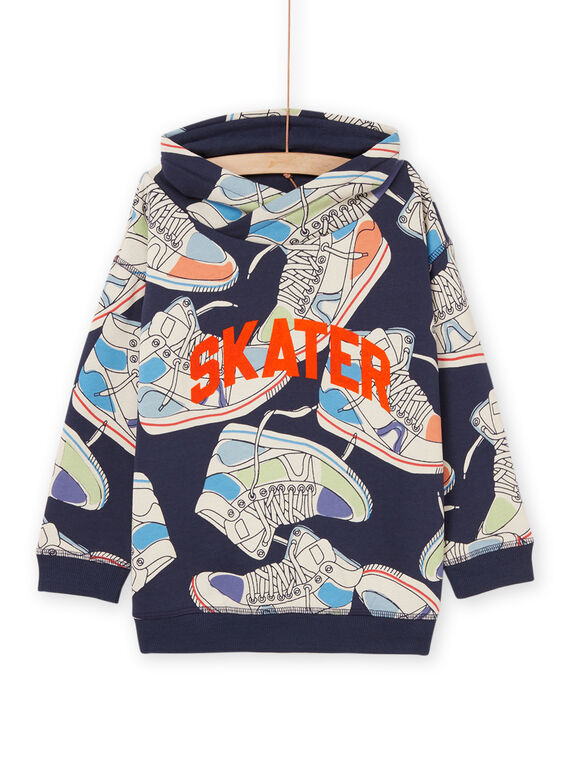Sneaker print hoodie ROPURSWE1 / 23S902L2SWE705