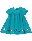 Baby girls' short-sleeved dress CIDOUROB1 / 18SG09J1ROB202