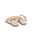 Gold leather sandals RASANDFLOW / 23KK3563D0E954