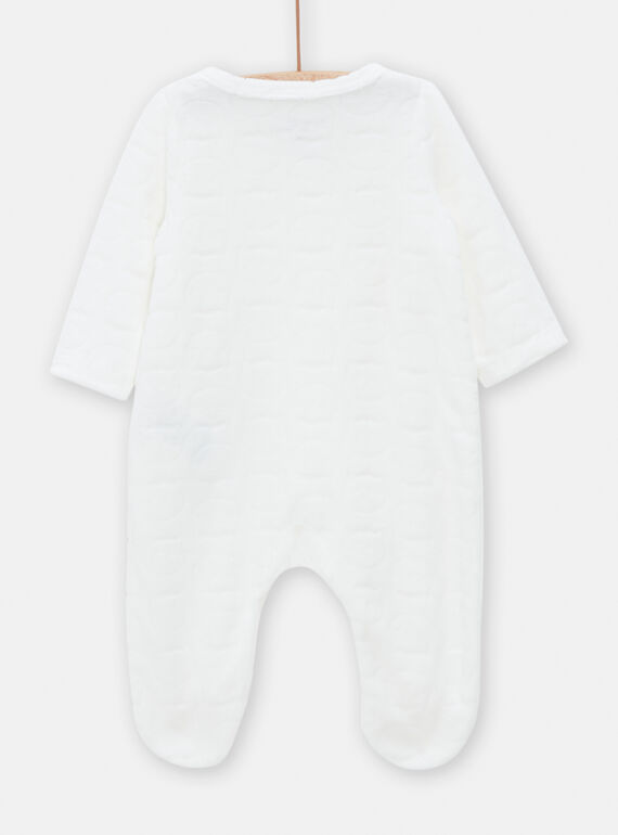 Off-white baby romper TOU1GRE8 / 24SF05H7GREA001