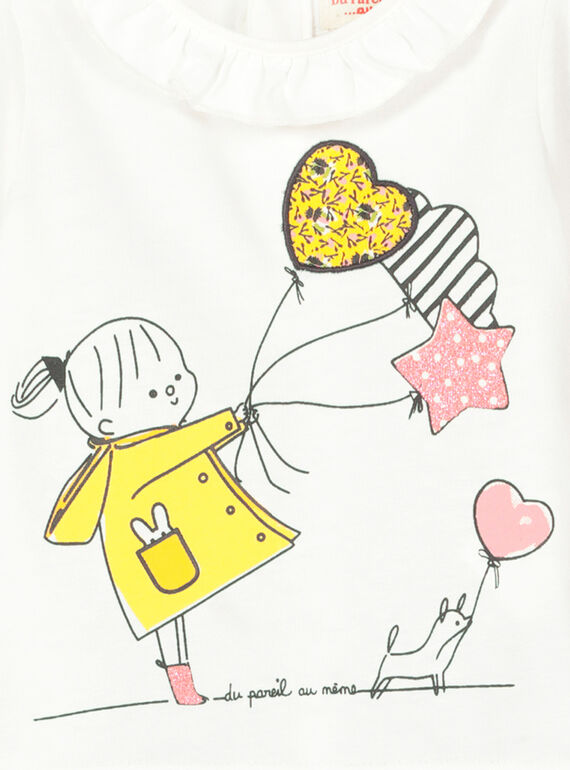 Baby girls' long-sleeved T-shirt FILITEE / 19SG0921TML001