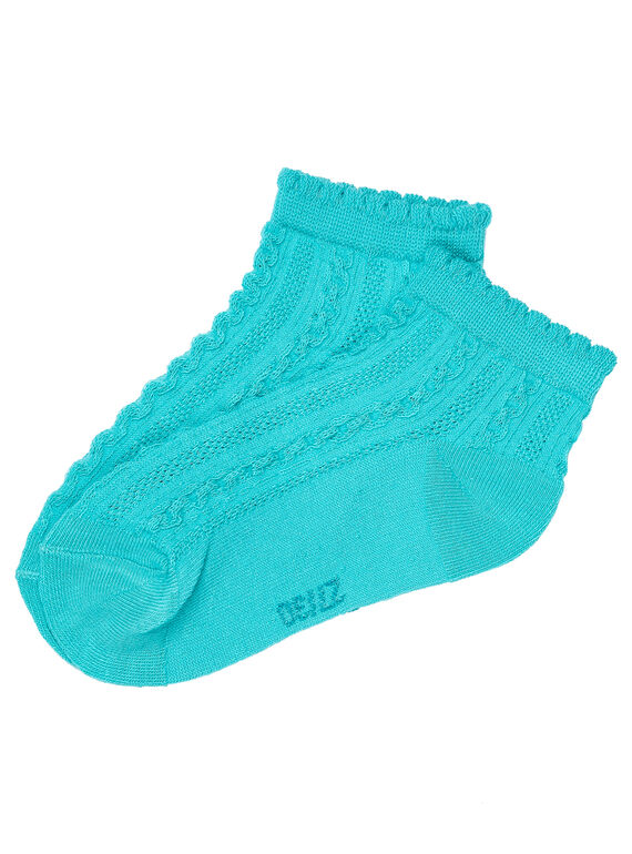 Medium turquoise Socks JYABOCHO / 20SI01H1SOQ209