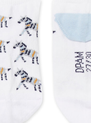 Child Boy White Socks NYOSOSOQ / 22SI02Q1SOQ000