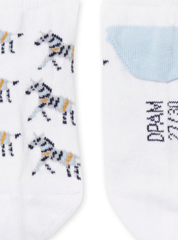 Child Boy White Socks NYOSOSOQ / 22SI02Q1SOQ000