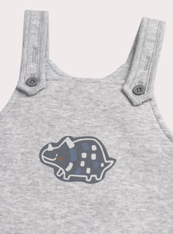 Grey DUNGAREES XUROCSAL / 25WG10S1SALJ925