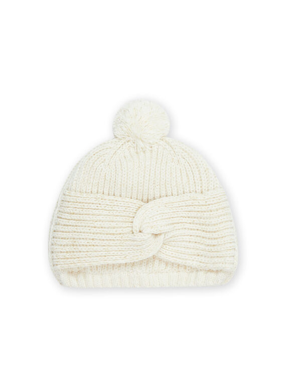 Beanie with pompom PYANOBON / 22WI01G3BON001