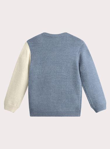 Heathered blue PULLOVER VOPERPUL / 24W902R1PUL222