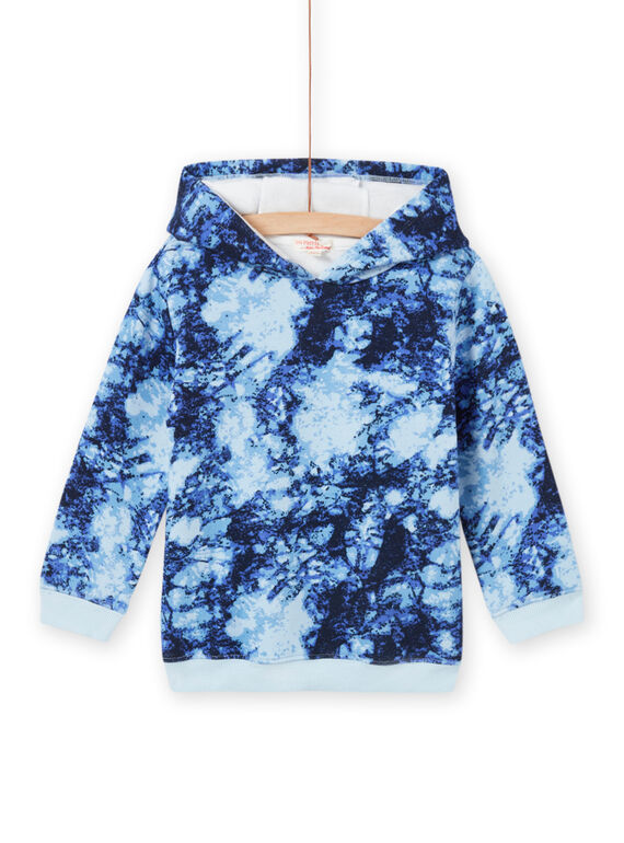Boy tie and dye hoodie MOPLASWE / 21W902O1SWEC208