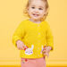 Baby girl mimosa yellow cardigan
