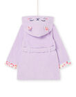 Purple long sleeve dressing gown REFAROBCAT / 23SH11D1RDC320