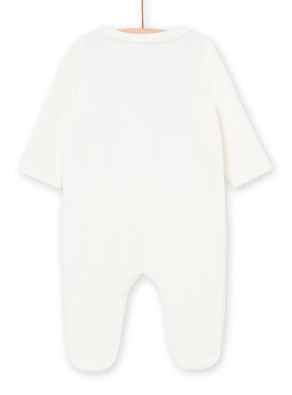 Rabbit and butterfly sleep suit POU2GRE3 / 22WF0591GRE001