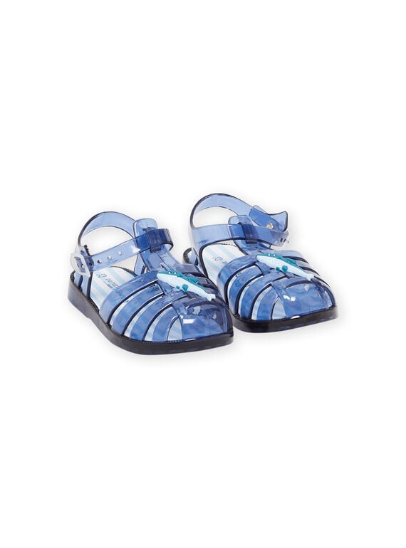 Navy blue beach sandals RUBAINSHARK / 23KK3831D0E070