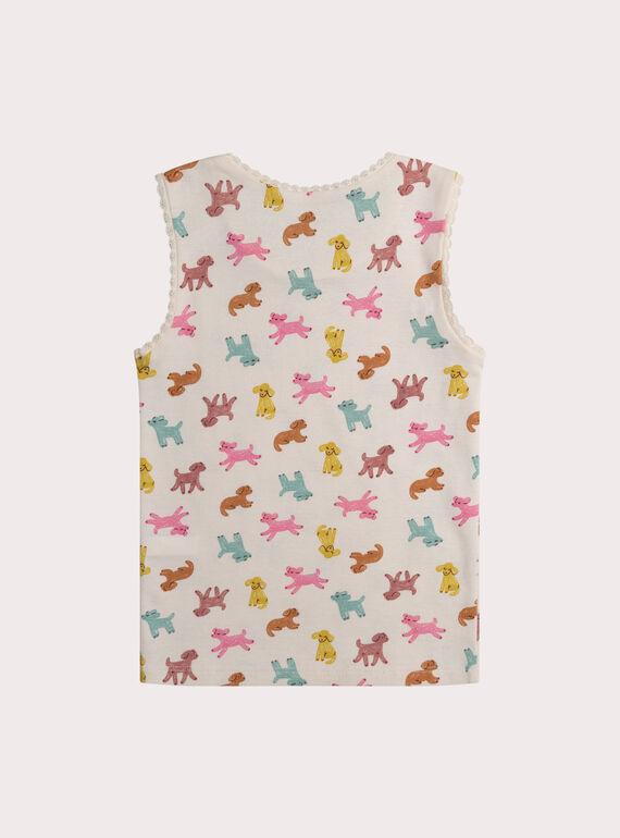 Dark off white UNDERWEAR TOP XEFADEB / 25WH1141HLI003