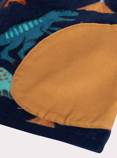 Dinosaur printed marine fleece for boys  VOJOGIL2 / 24W902H1GIL705