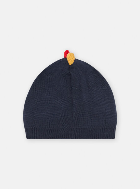 Blue beanie with crocodile animation SYOGROBON3 / 23WI0291BON705