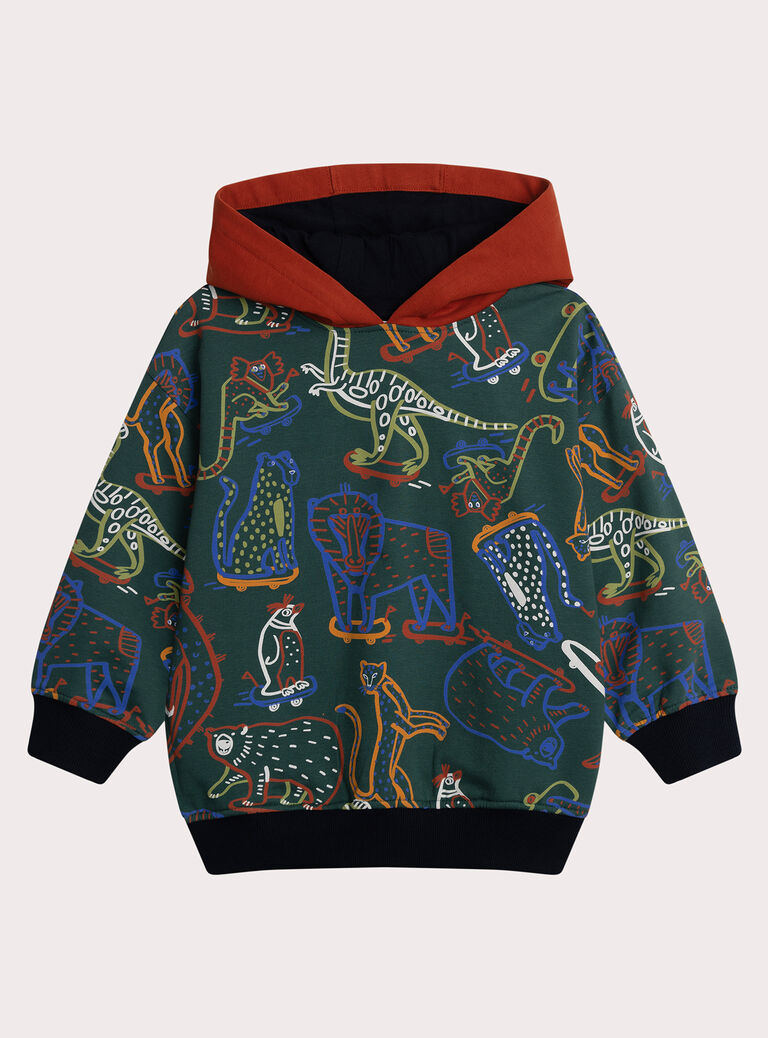 Green SWEAT SHIRT XOJASWE / 25W902M1SWEG614