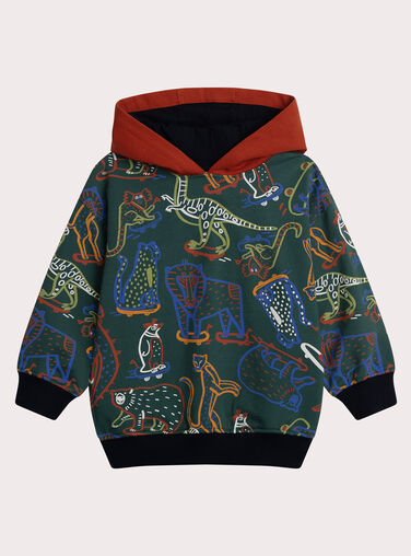 Green SWEAT SHIRT XOJASWE / 25W902M1SWEG614