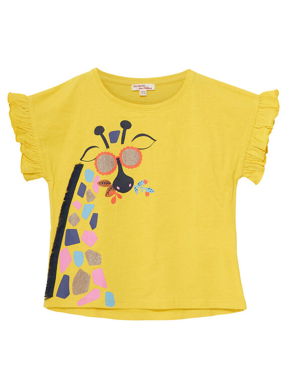 Yellow T-shirt JATROTI1 / 20S901F2TMCB102