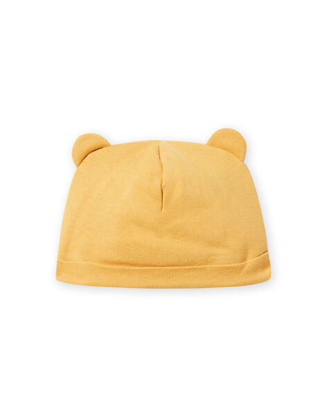 Yellow mimosa hat with ears birth mixed NOU1BON2 / 22SF4242BNAB105