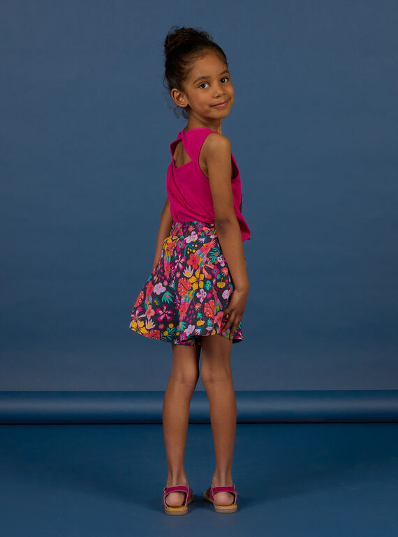 Child girl multicolored shorts NAWASHORT1 / 22S901V2SHOC211