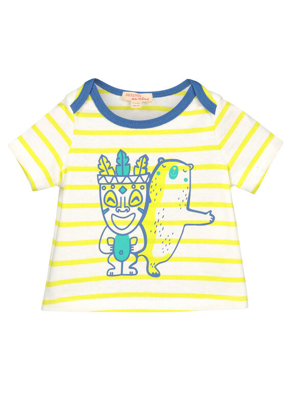 Baby boys' short-sleeved T-shirt FUCUTI3 / 19SG10N3TMC099