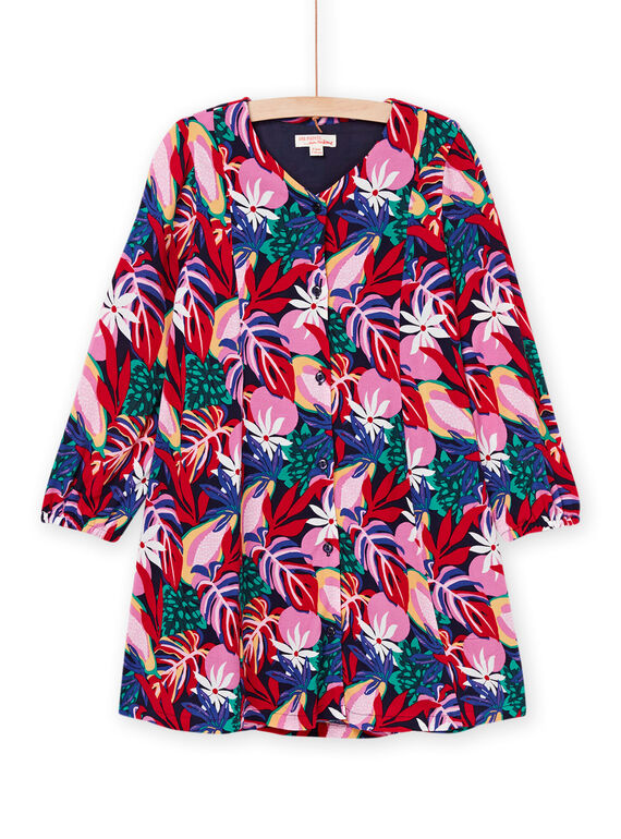 Tropical print dress RANAUROB1 / 23S901N2ROB070
