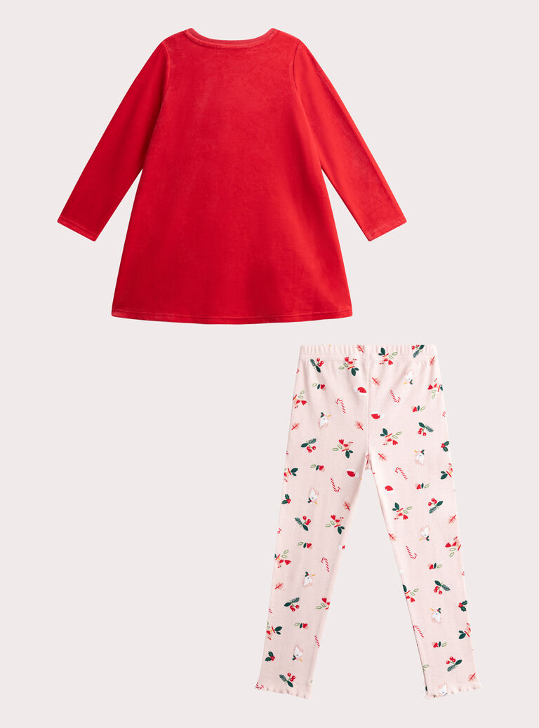 Red NIGHT DRESS VEFACHUNOE / 24WH11B1CHNF510