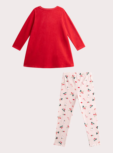 Red NIGHT DRESS VEFACHUNOE / 24WH11B1CHNF510