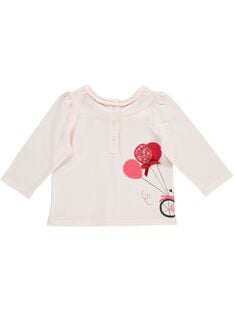 Baby girls' long-sleeved T-shirt CIHOTEE / 18SG09E1TMLD310