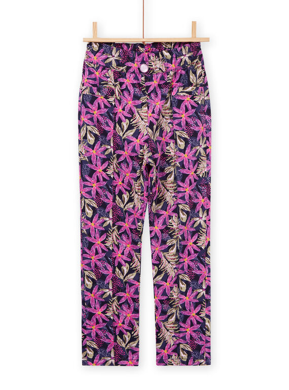 Fluid pants printed with elastic waist PAKAPANT / 22W901L1PANC211