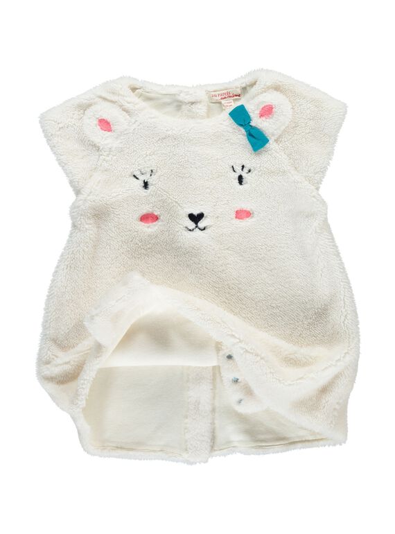 Baby girls' faux fur dress DIGIROB2 / 18WG09N2ROB001