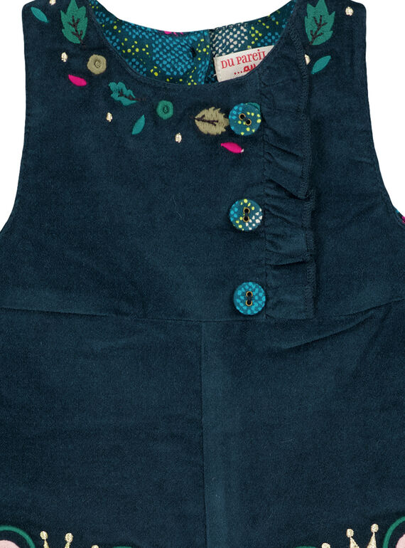 Navy Short Overalls GITUSAL / 19WG09Q1SAC714