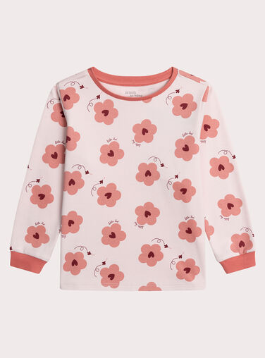 Pink PYJAMA XEFAPYJFLE / 25WH1136PYJD322