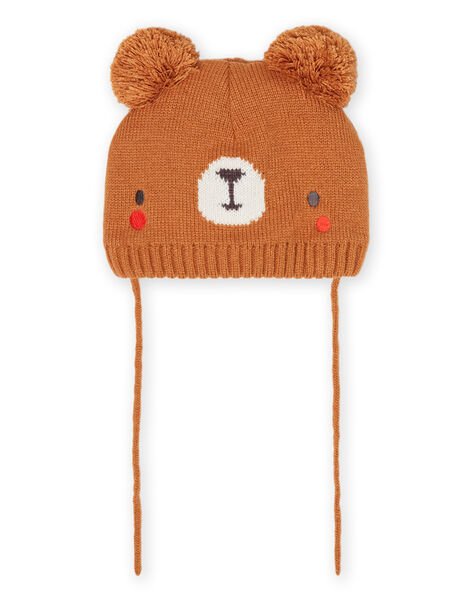 Baby boy bear knit cap MYUFUNBON / 21WI1066BONI820