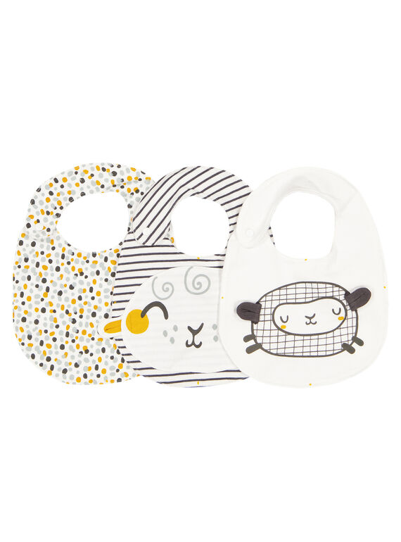 Pack of unisex babies' bibs GOU1BAV / 19WF4211BAV001