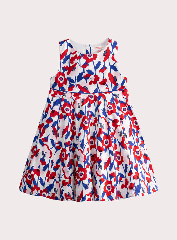 Full-skirted floral print dress WAPAROB1 / 25S90114ROB001