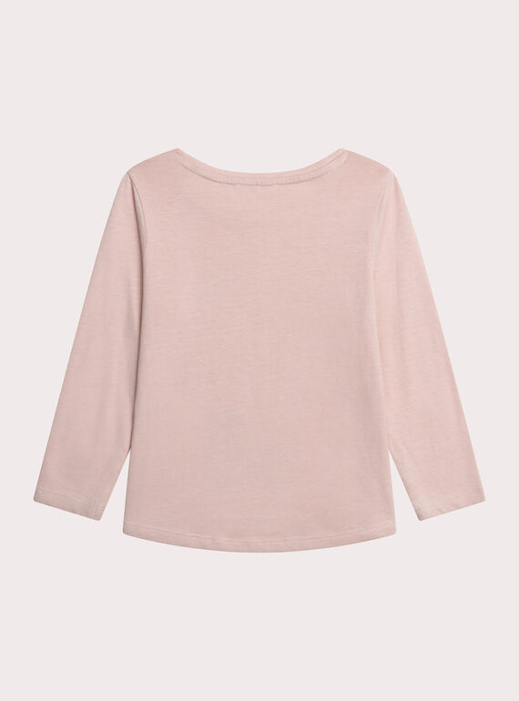 Pink TEE SHIRT LS XAJATEE2 / 25W901M1TMLD319