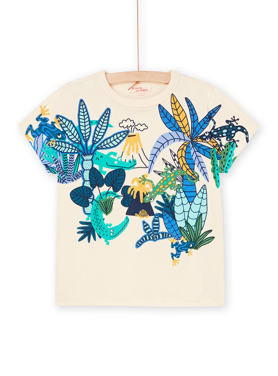 Cream jungle T-shirt ROBALTI3 / 23S902W1TMCA002