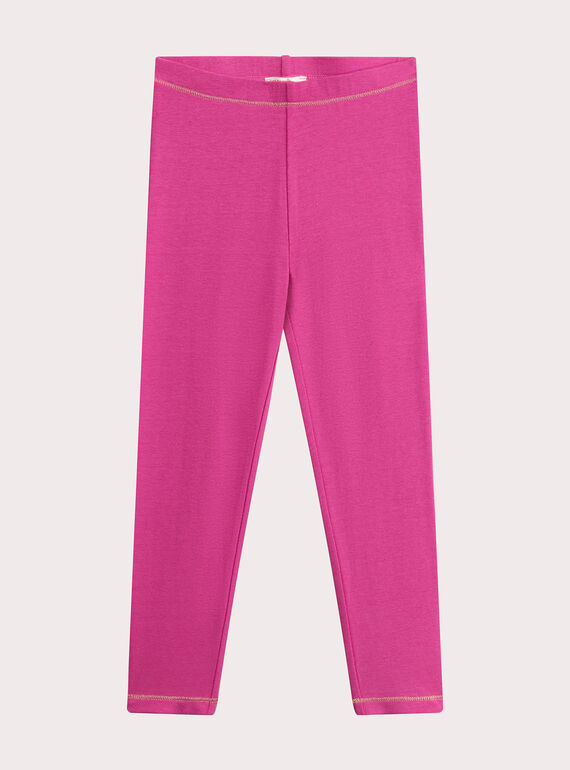 Pink leggings for girls  VYAJOLEG2 / 24WI01G4CAL030