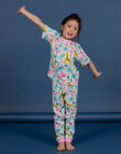 Child girl ecru pyjama set NEFAPYJSAF / 22SH11H3PYJ006