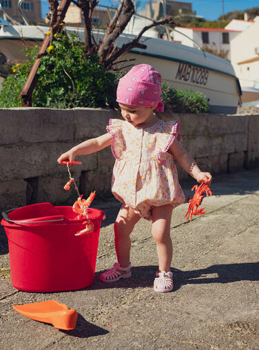 Pale rose ROMPER WILIBAR / 25SG09T1BAR301