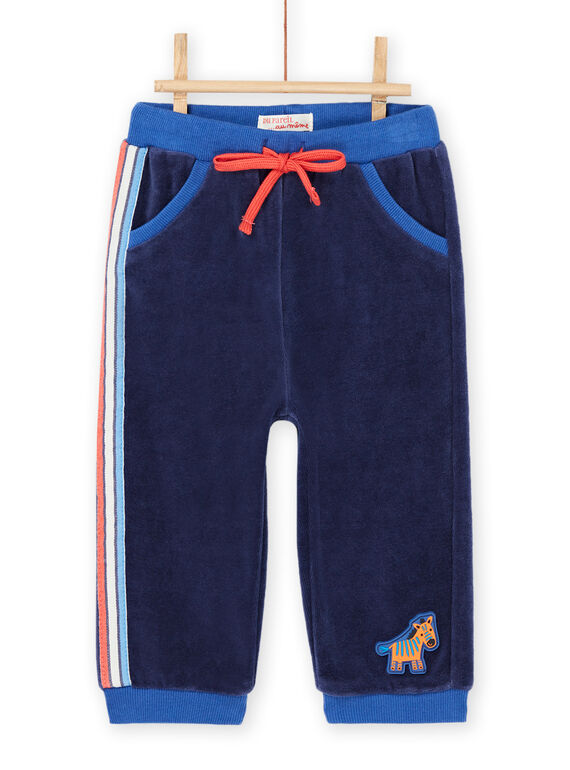 Navy blue jogging suit RUNAUPAN2 / 23SG10N2PAN622