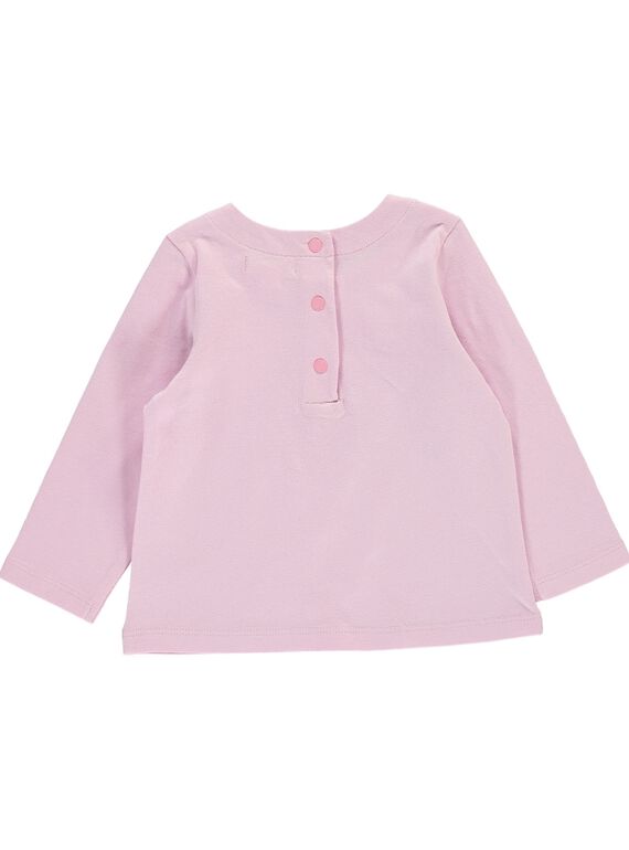 Baby girls' long-sleeved T-shirt CIKLETEE2 / 18SG09D2TMLH700