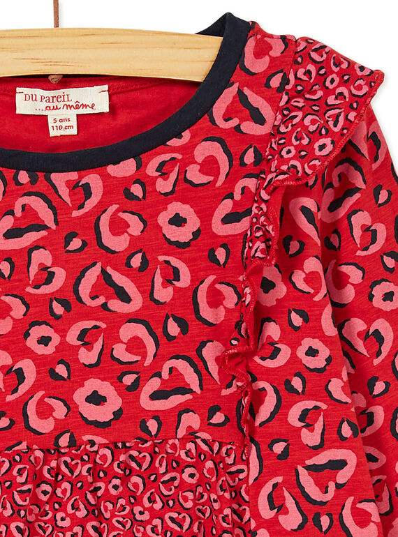 Dark orange T-SHIRT KABRITEE4 / 20W901F3TML408