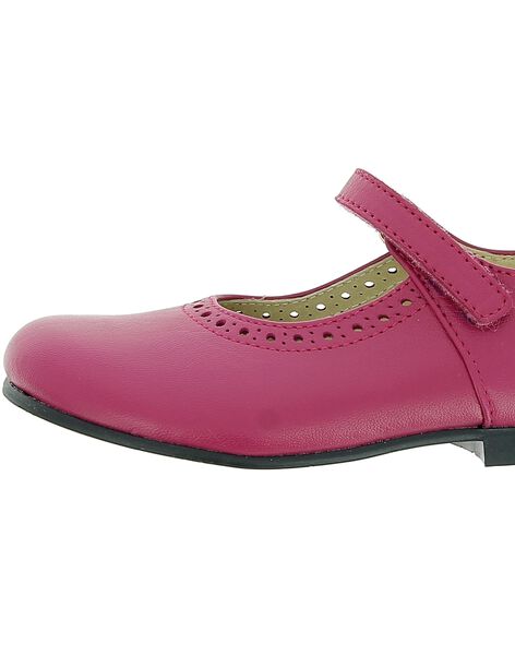 Girls' leather Mary-Janes CFBABSONI2 / 18SK35W5D3I030