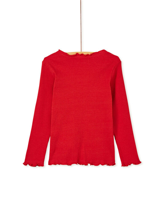 Dark orange LONGSLEEVE T-SHIRT KAJOUTEE3 / 20W90133D32408