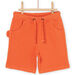 Dark orange shorts with monkey pocket